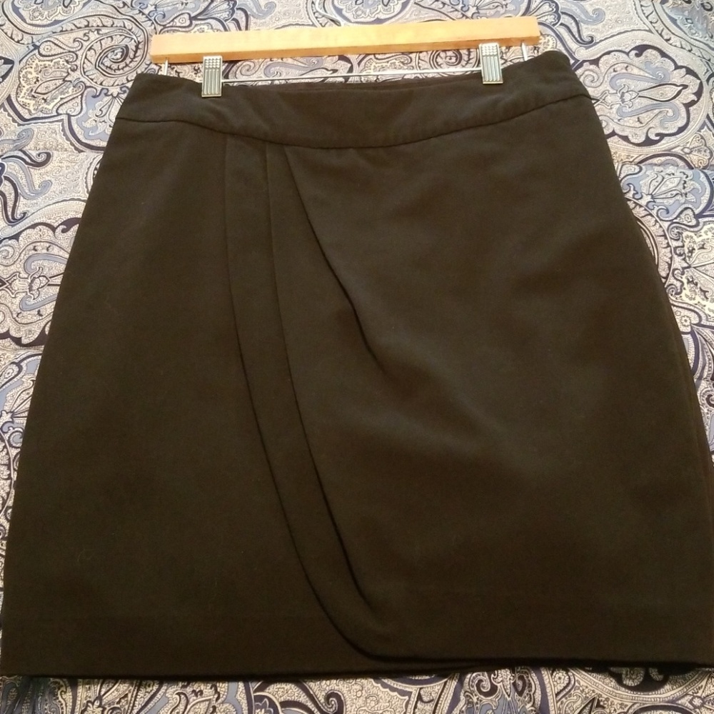 Tulip black dress skirt